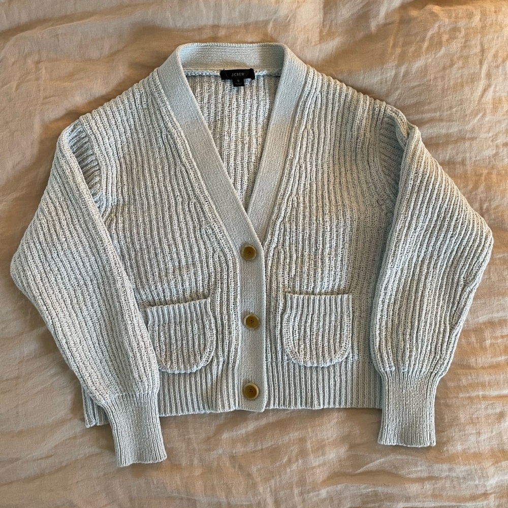 J. Crew Chunky Knit Cardigan
